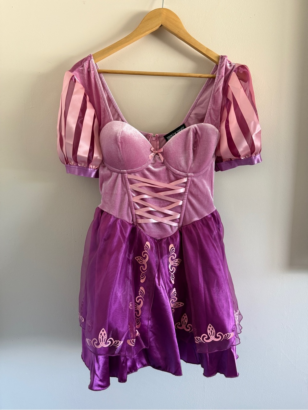 Trickz N’ Treatz Rapunzel Costume | Tangled Princess Dress & Crown | NWT